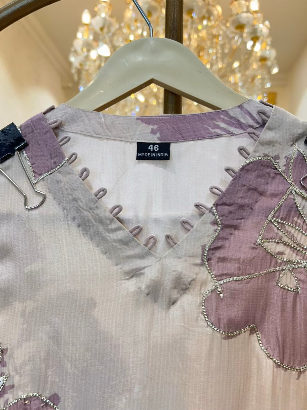 Zenvia Printed Handwork Co-ord