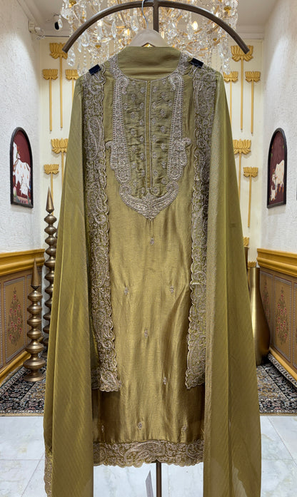 Ishq-e-Gul Silk Suit