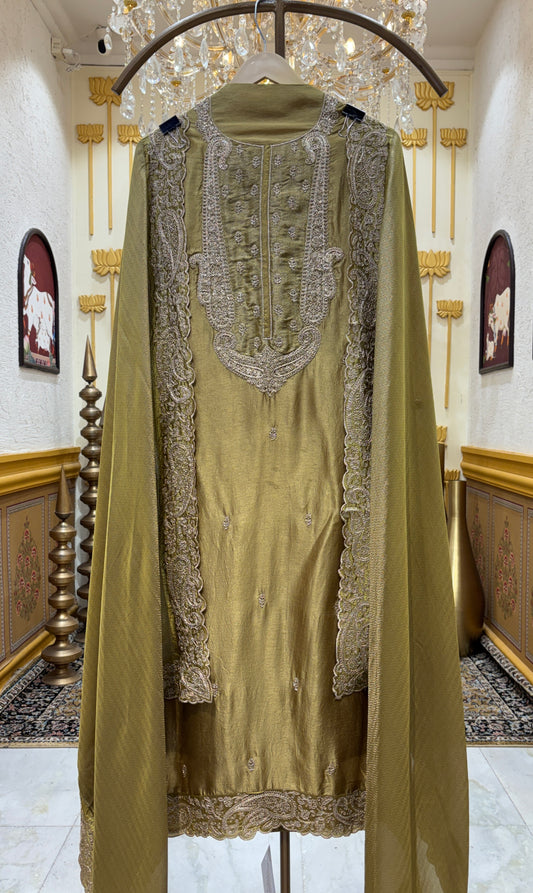 Ishq-e-Gul Silk Suit