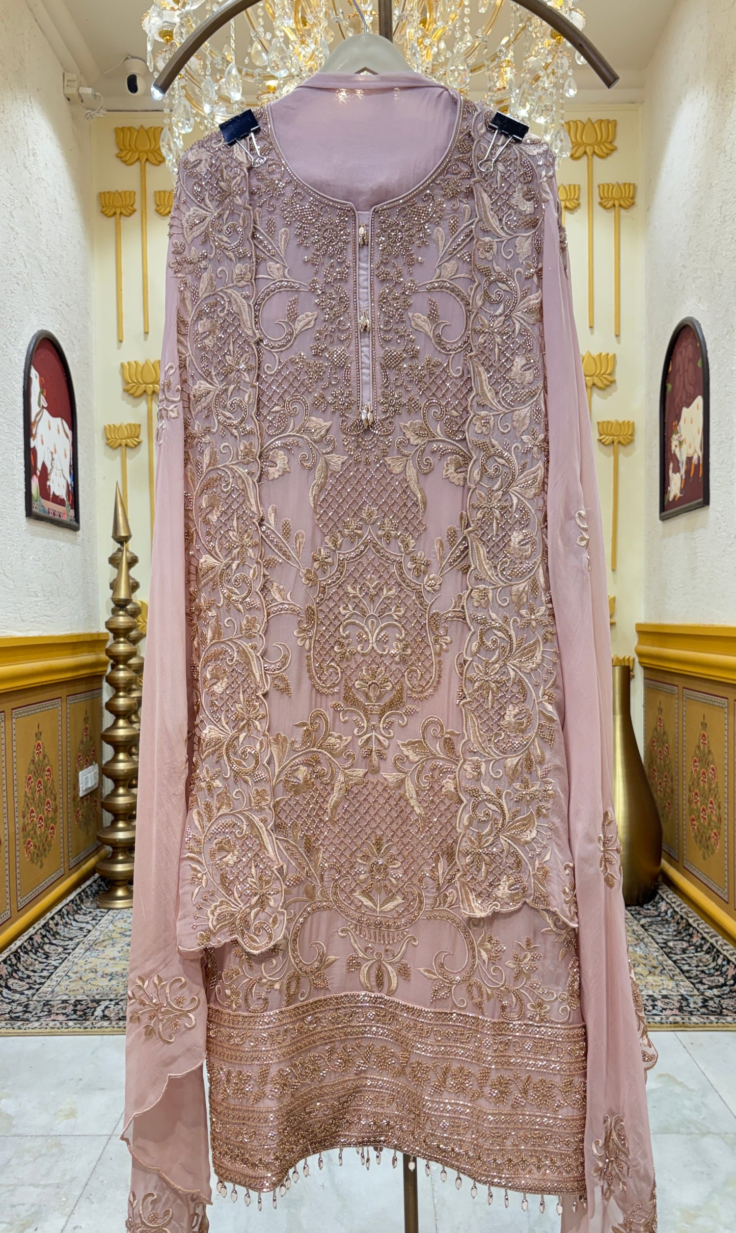 Rivana Organza Suit