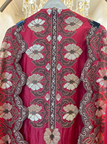 Zareená Éther Suit (Maroon)