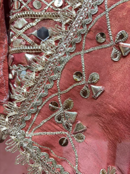 Sehar Gota Mirror Farshi Set