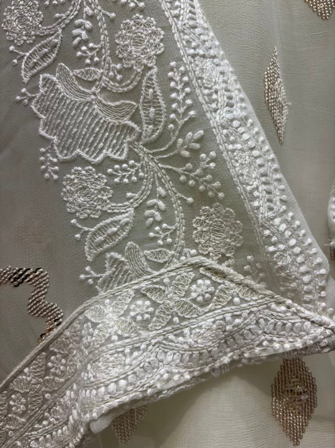 Yasmine Sequin Georgette Suit