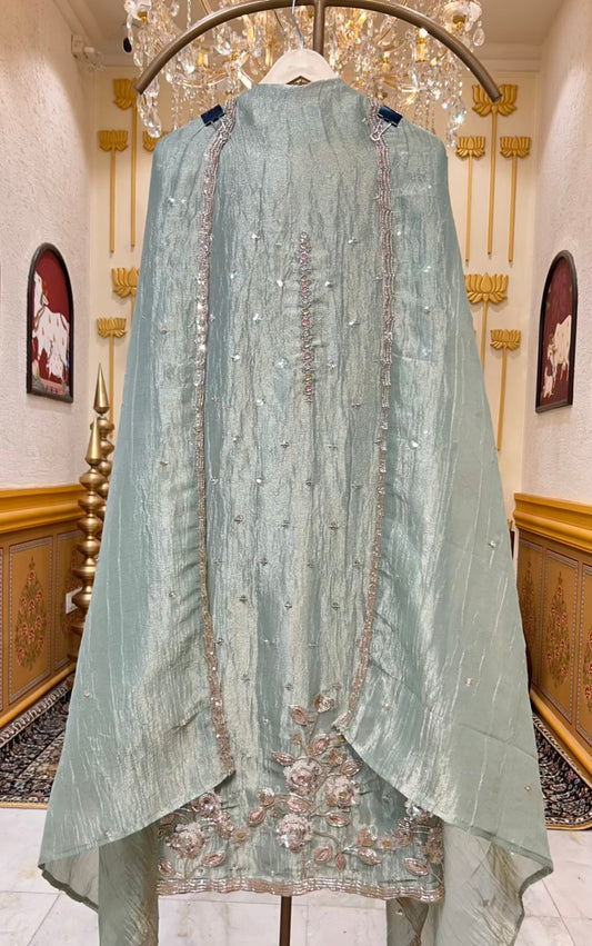 Ayleen Sparkloom Suit (Pista Green)