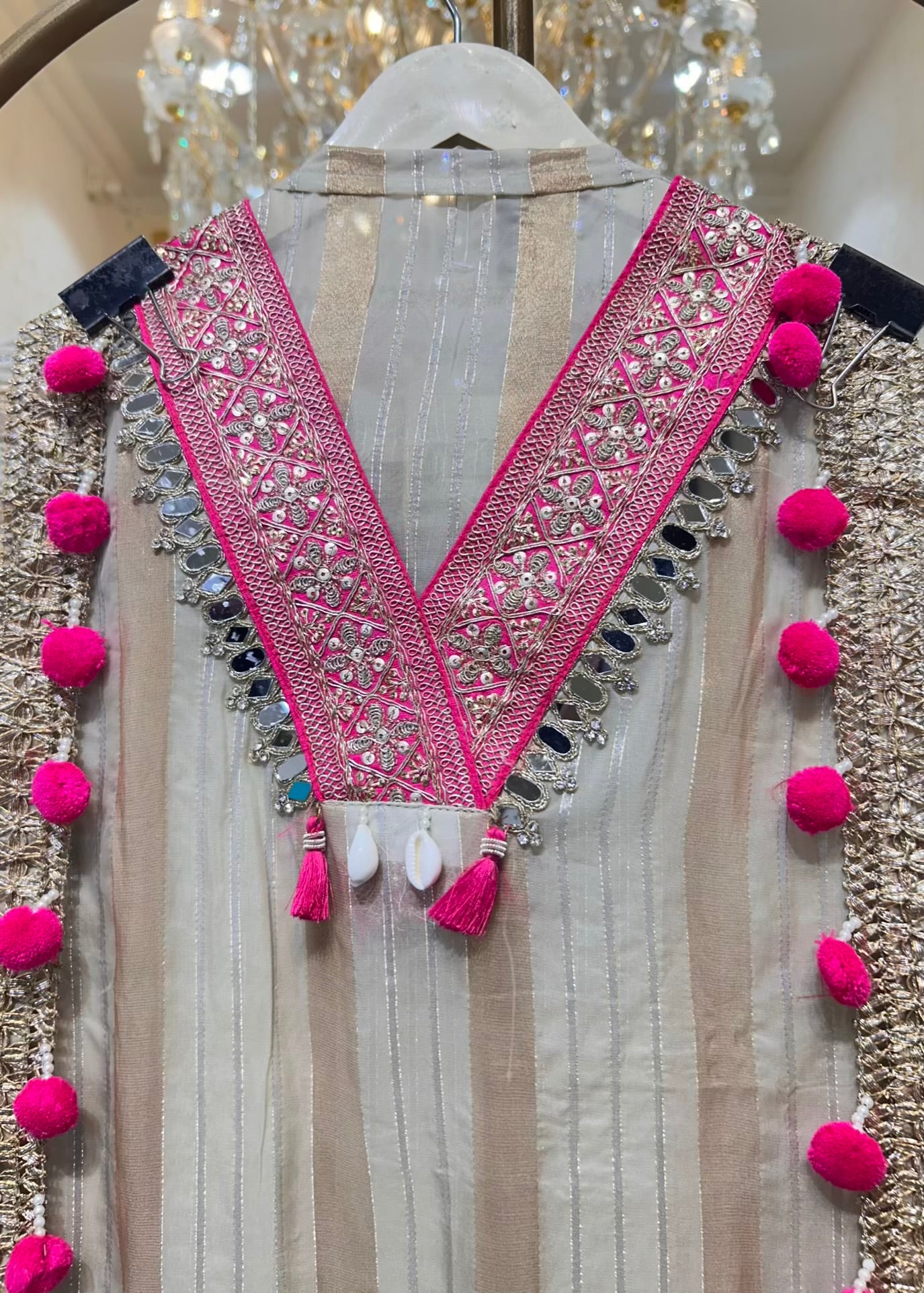 Naqshira Banarasi Suit