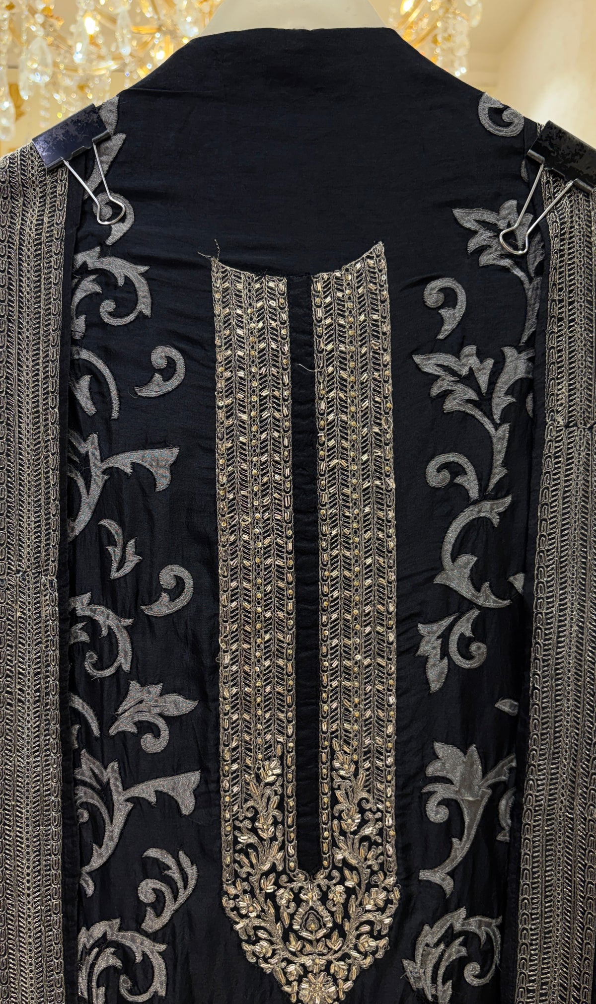 Aabshara Satin Silk Suit
