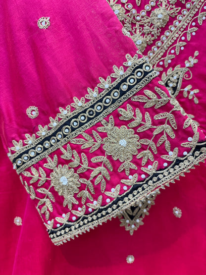 Mehrzoya Farshi Chanderi Set