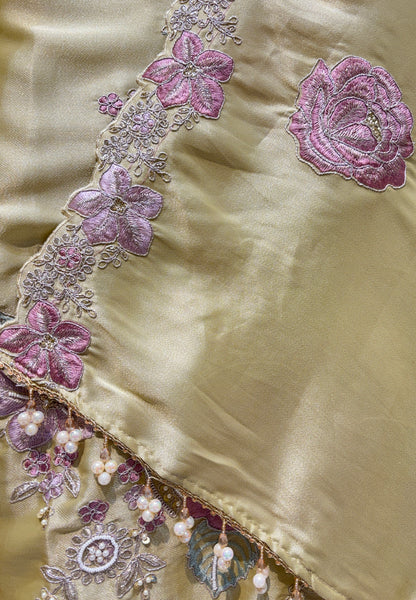 Mahzara Organza Suit