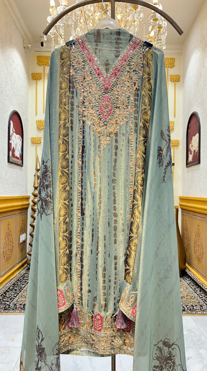 Eshvara Organza Suit