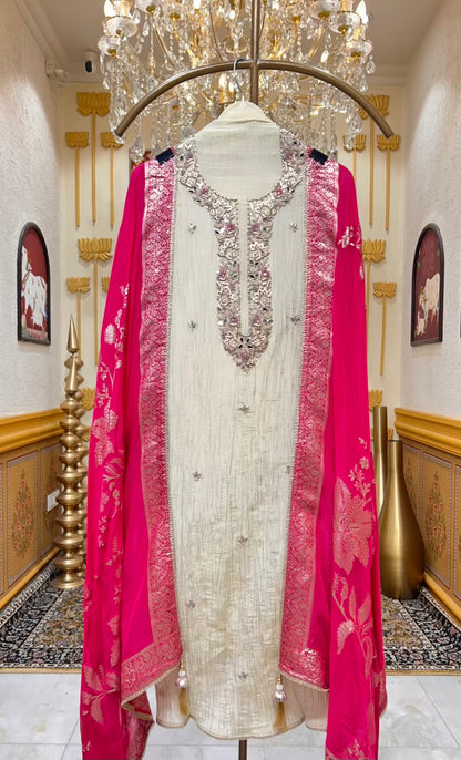 Iraaya Crush Veil Suit