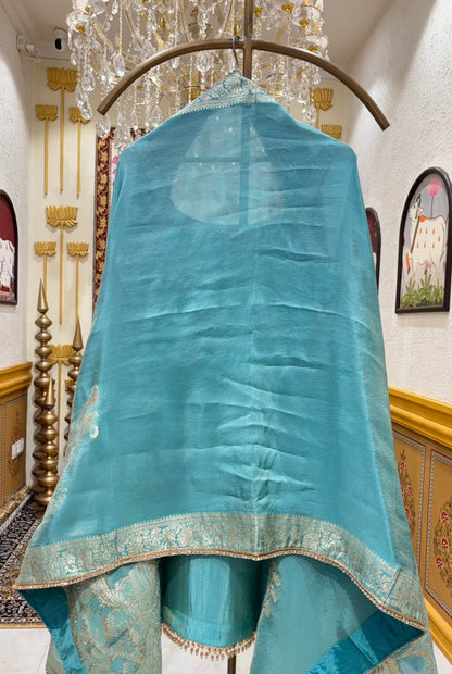 Rukmani Banarasi Gharara Set