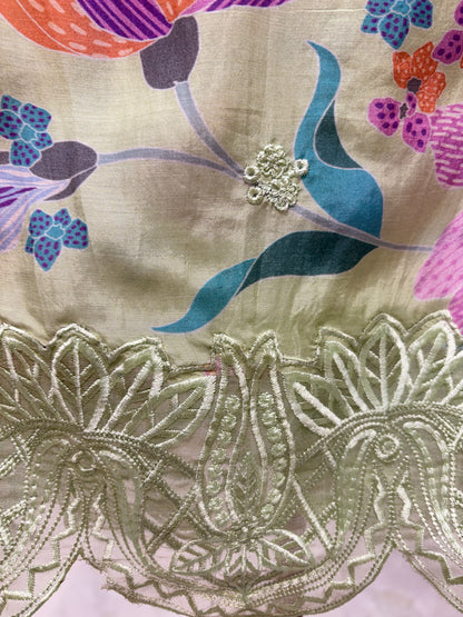 Reina Muslin Lace Set