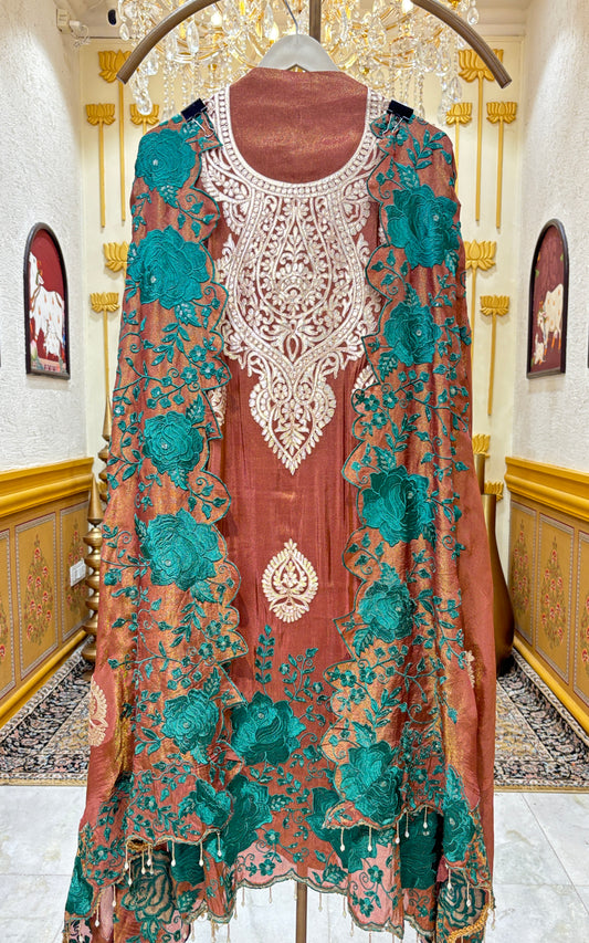 Zarina Royale Silk Suit