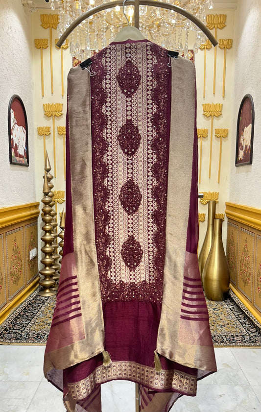 Indulekha Banarasi Suit