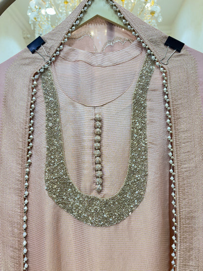 Mehrbano Banarasi Organza Suit