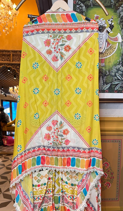 Zaima Muslin Suit