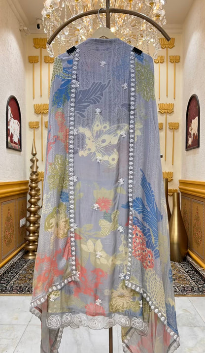 Zerith Handcrafted Muslin Suit