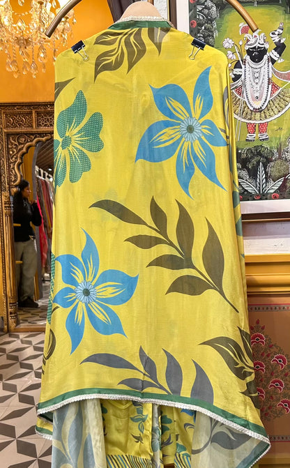 Aarzish-é-Noor Crêpe Suit