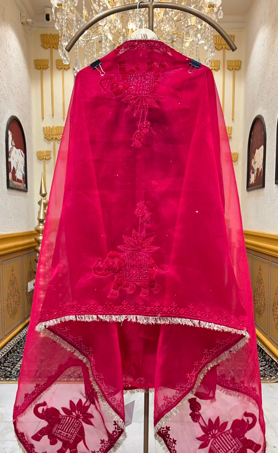 Velmira PatchÉlan Suit (Magenta)