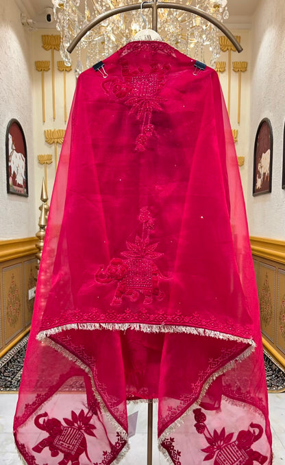 Velmira PatchÉlan Suit (Magenta)