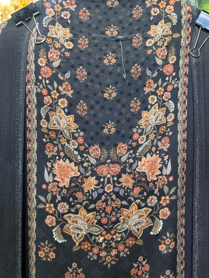 Mahira-é-Pashm Suit (Black)