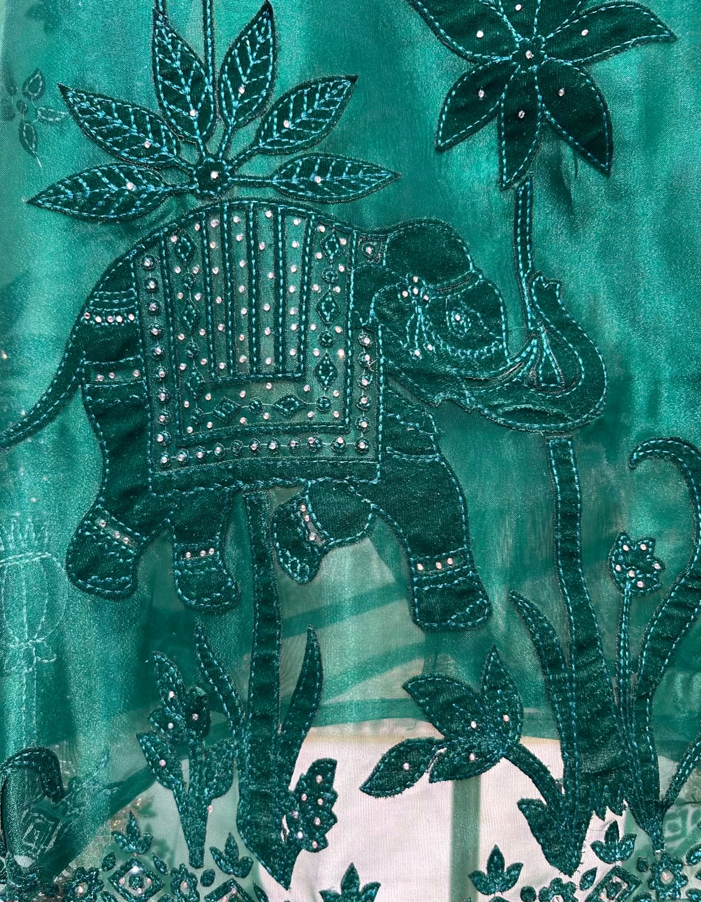 Velmira PatchÉlan Suit (Green)