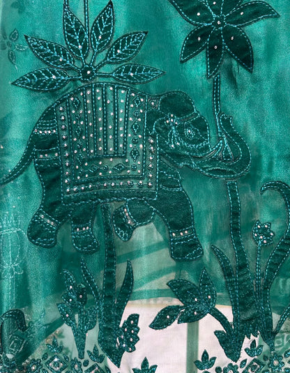 Velmira PatchÉlan Suit (Green)