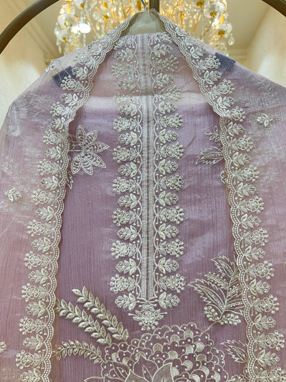 Mehrzeen Appliqué Tissue Suit