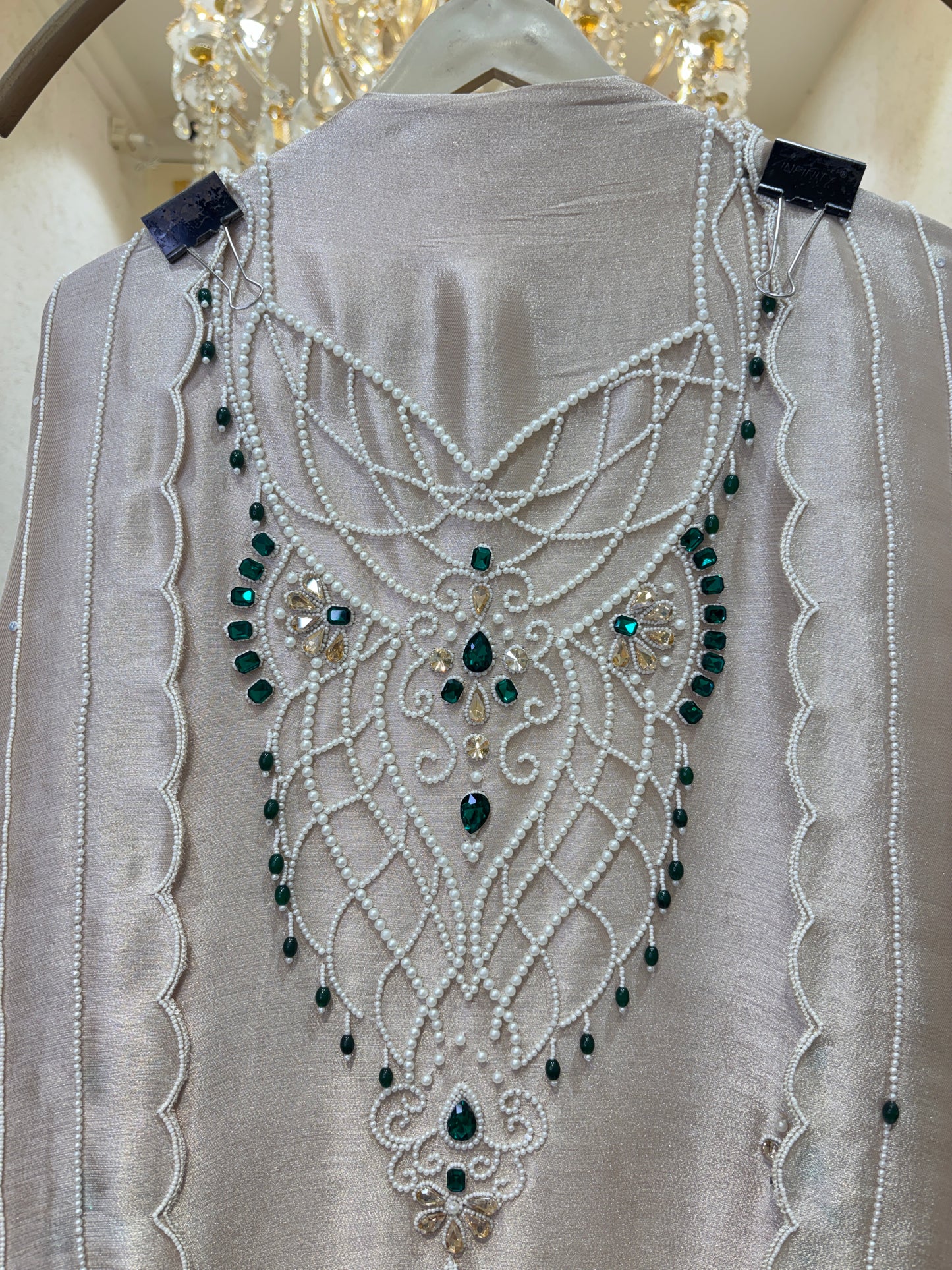 Pearlhaven Organza Suit