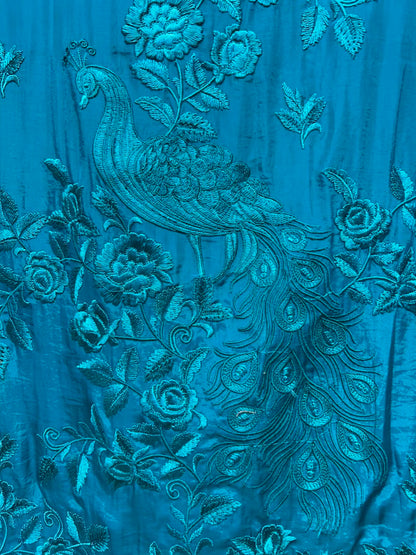 Zehriya Embroiré Suit (Blue)