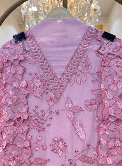 Zynera Threadspark Organza Suit