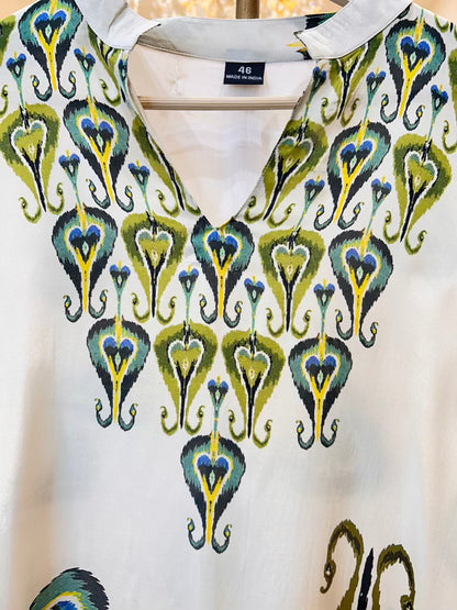Orvya Sequin Print Farshi Set