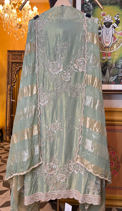 Amaira Shimmer Organza Suit