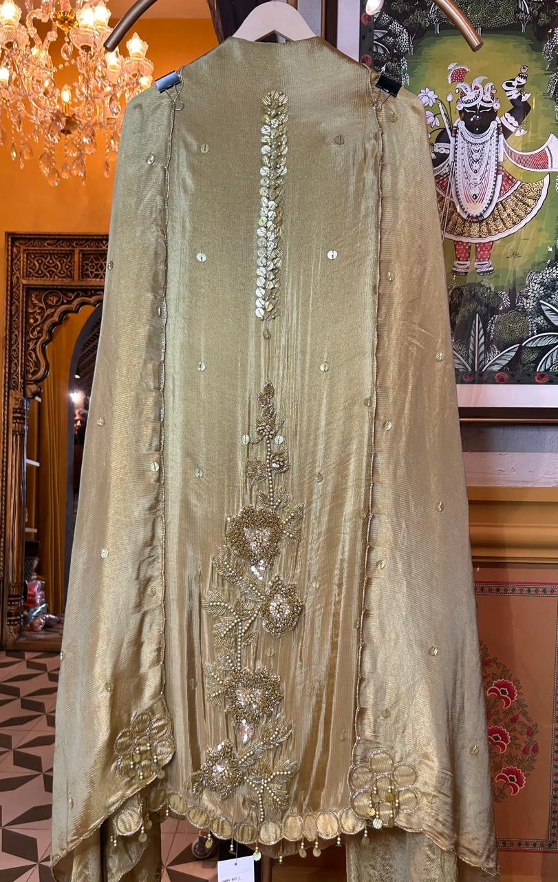 Mehira Organza Suit (Green)