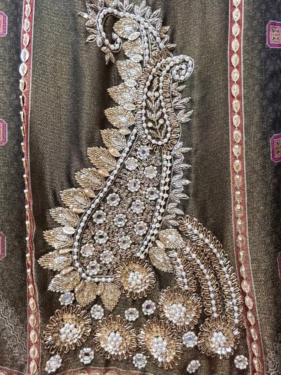 Aamira Handcrafted Organza Suit