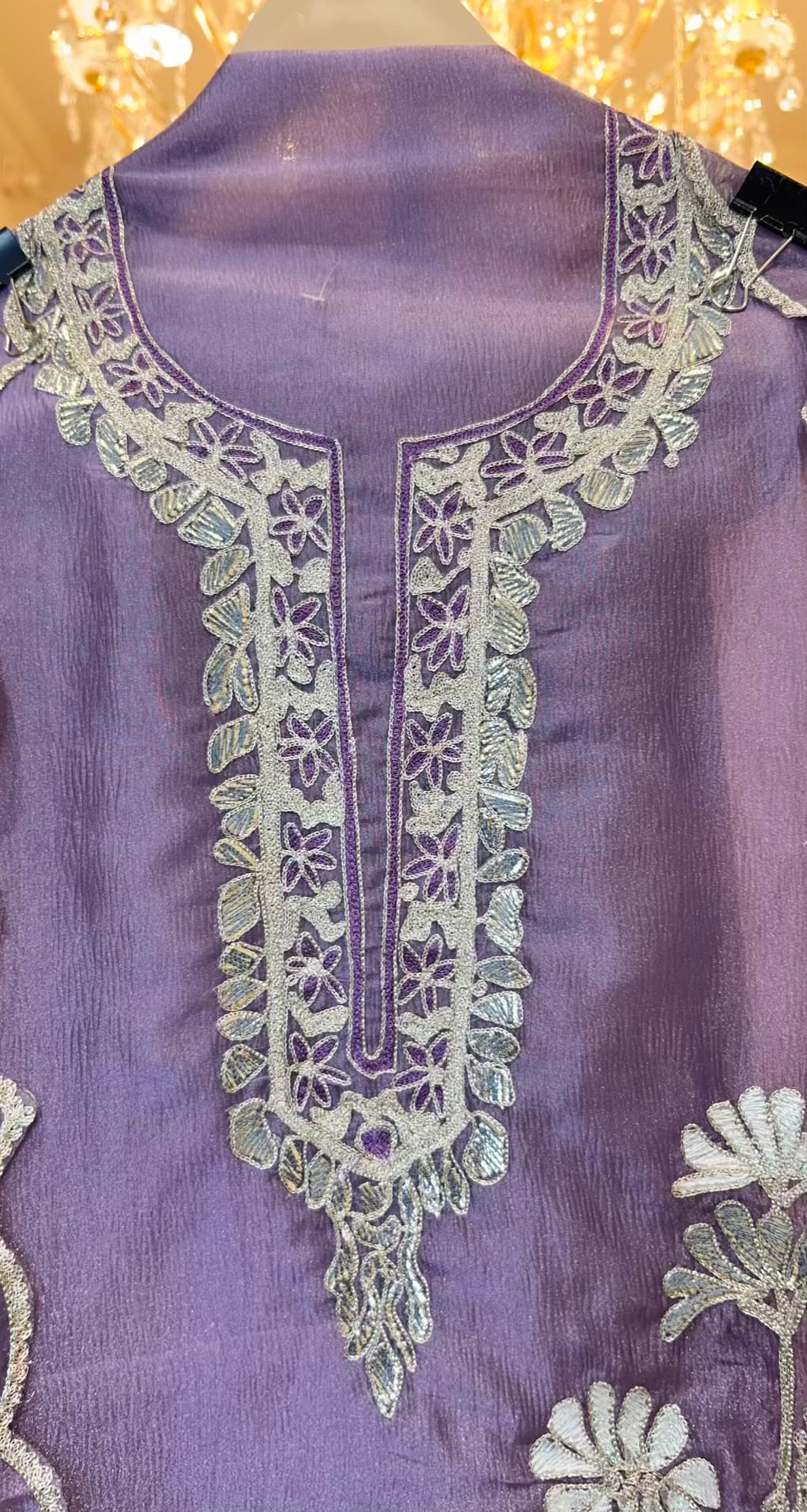 Tisvara Haftkaar Suit (Violet)