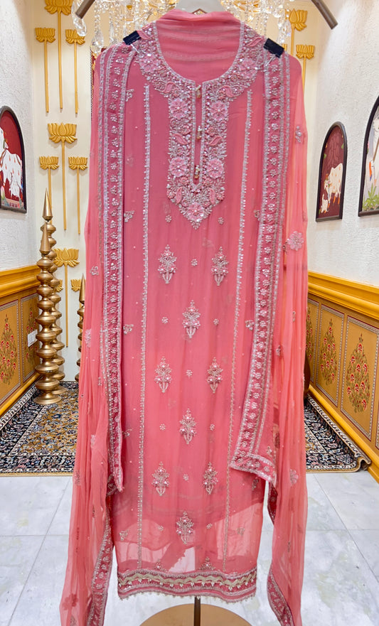 Iraaya Pearl Radiance Suit (Pink)