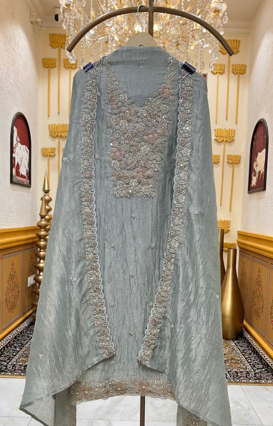 Eshira Handwork Suit (Green)
