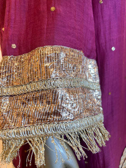 Nazm Pure Mul Co-Ord Set