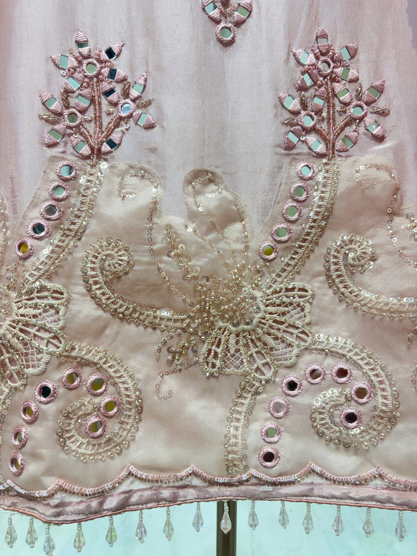 Mehraz Mirror Silk Suit