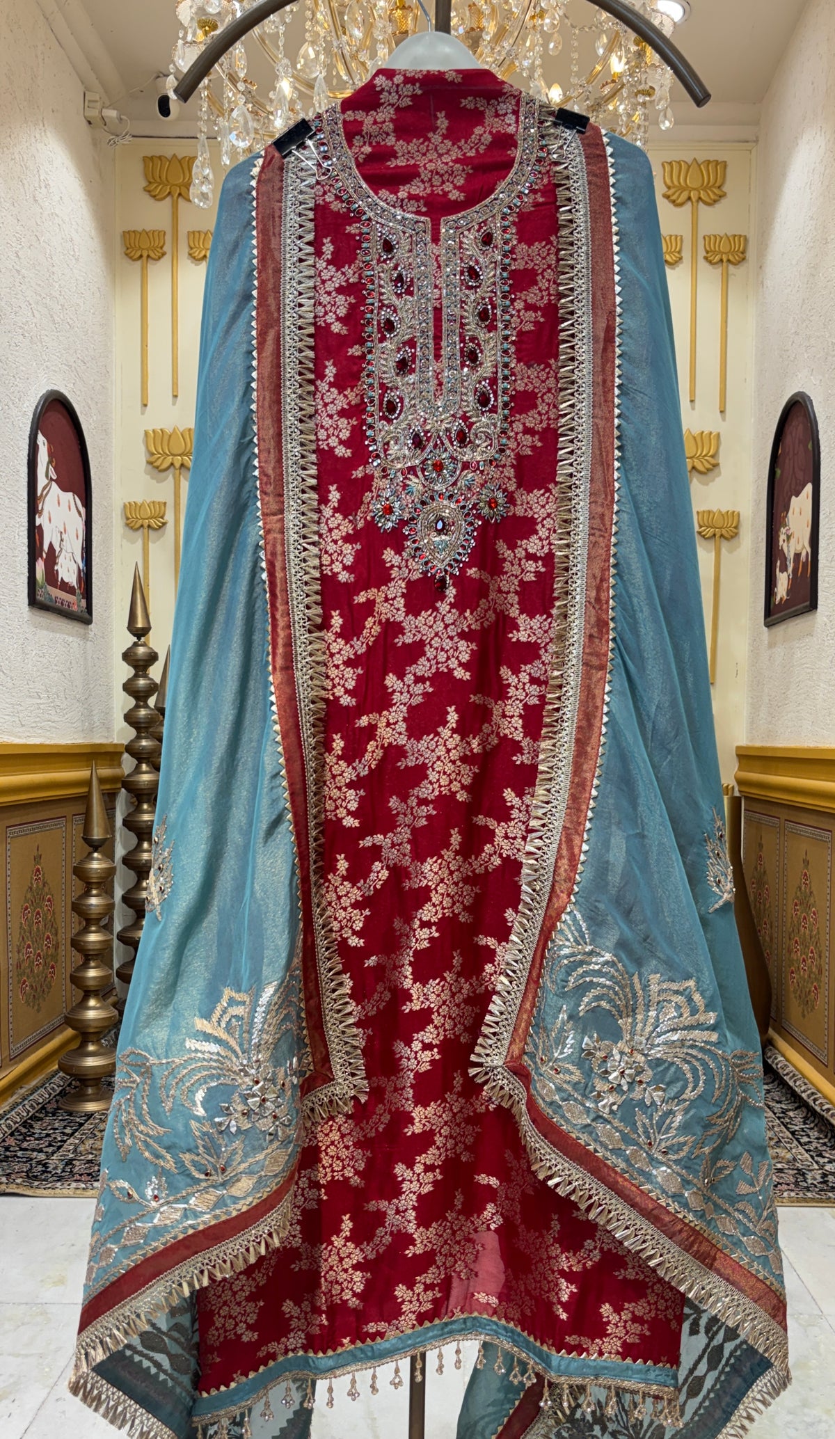 Aafiya Banarasi Suit