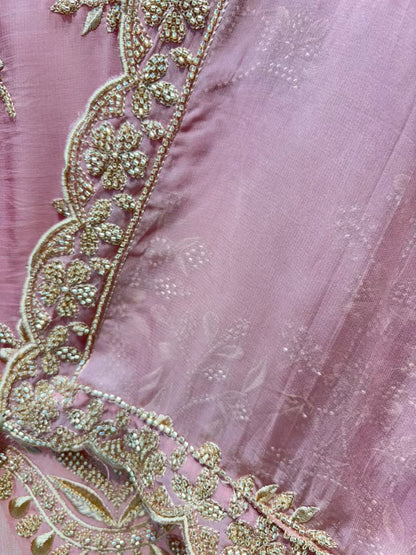 Amaya Handwork Organza Suit