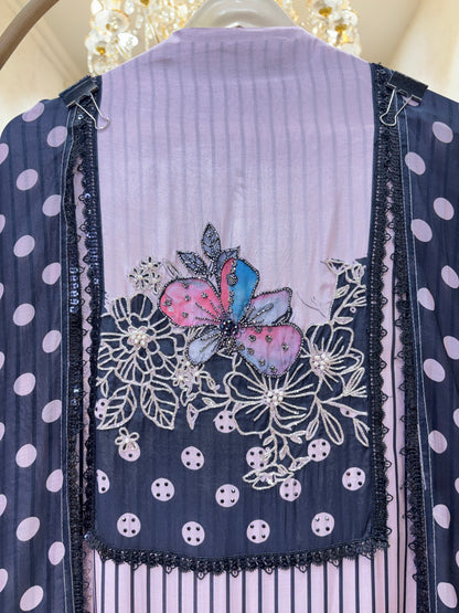 Pearl Aabroo Muslin Suit