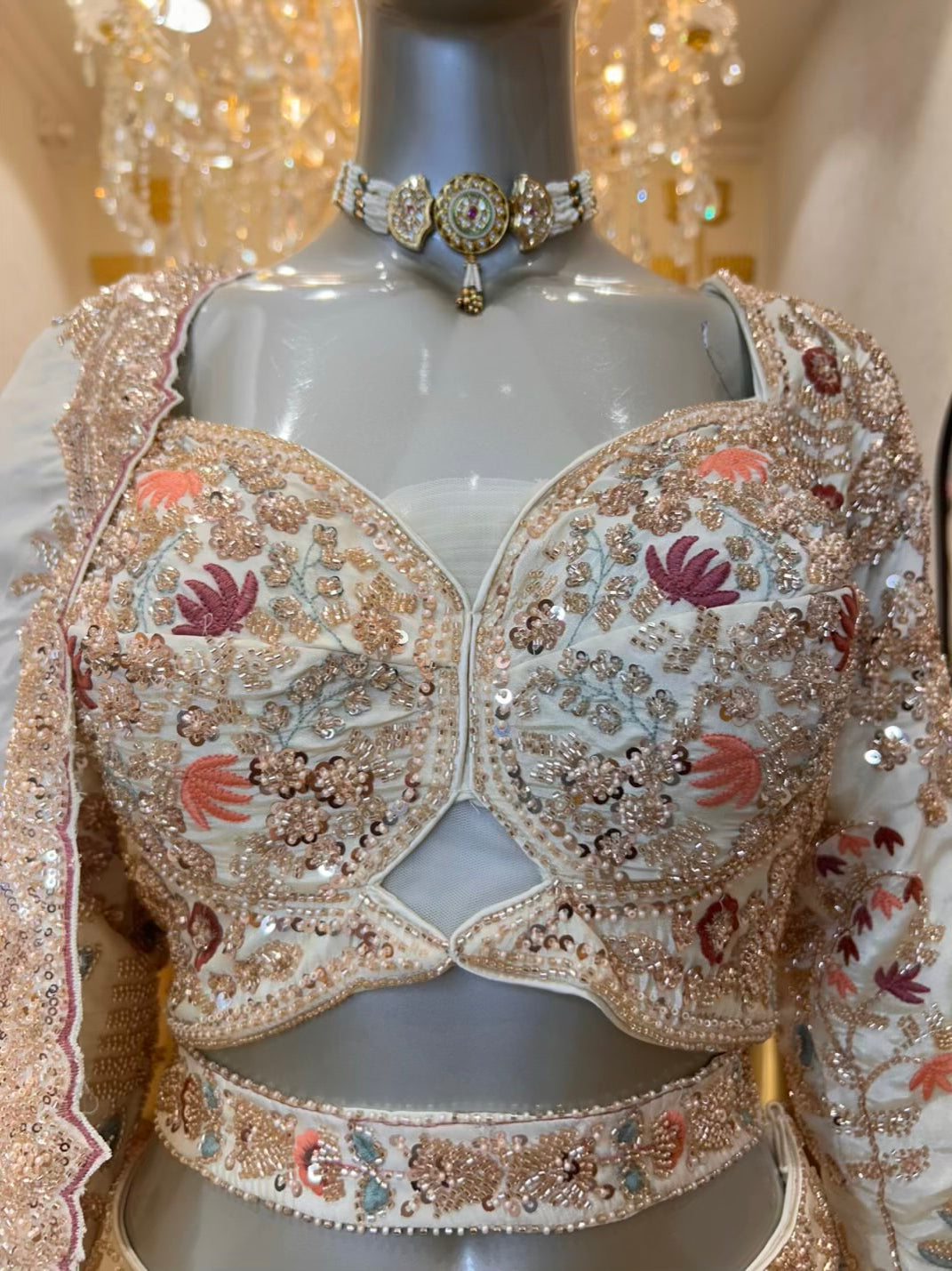 Afsara Shimmer Lehenga Set