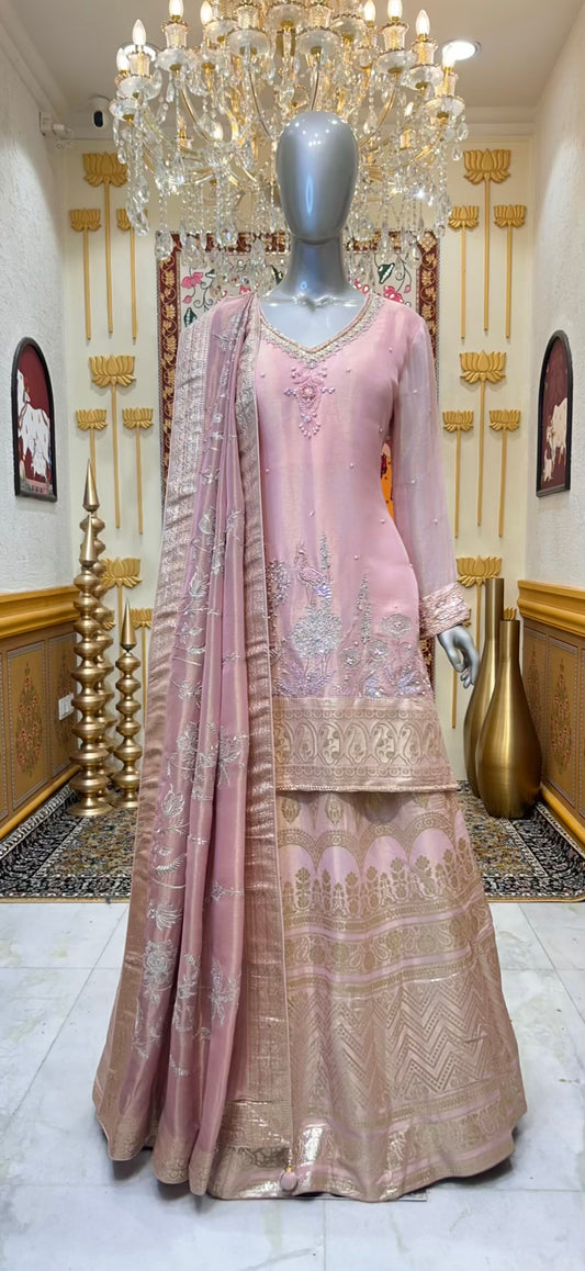 Mirzella Banarasi Charm Set (Pink)