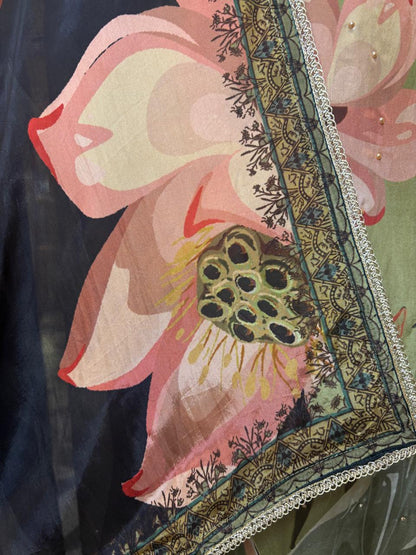 Silken Raag Suit