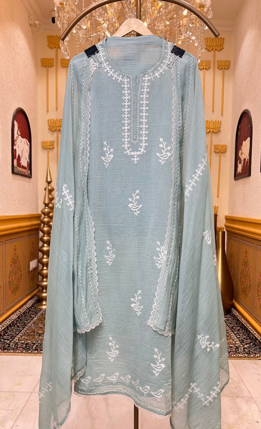 Nazira Mul Élan Suit (Powder Blue)