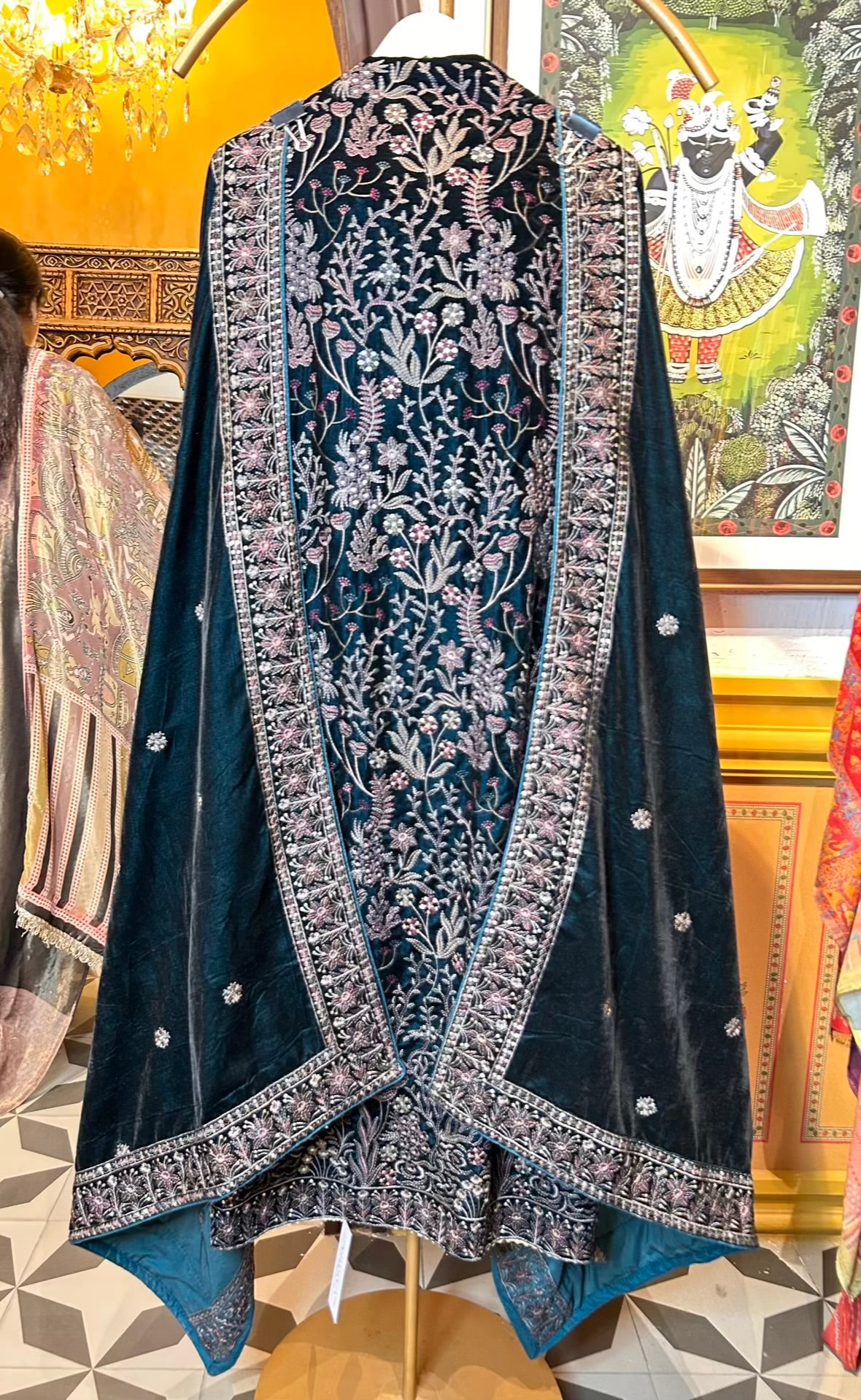 Zarramora Velvet Suit (Green)