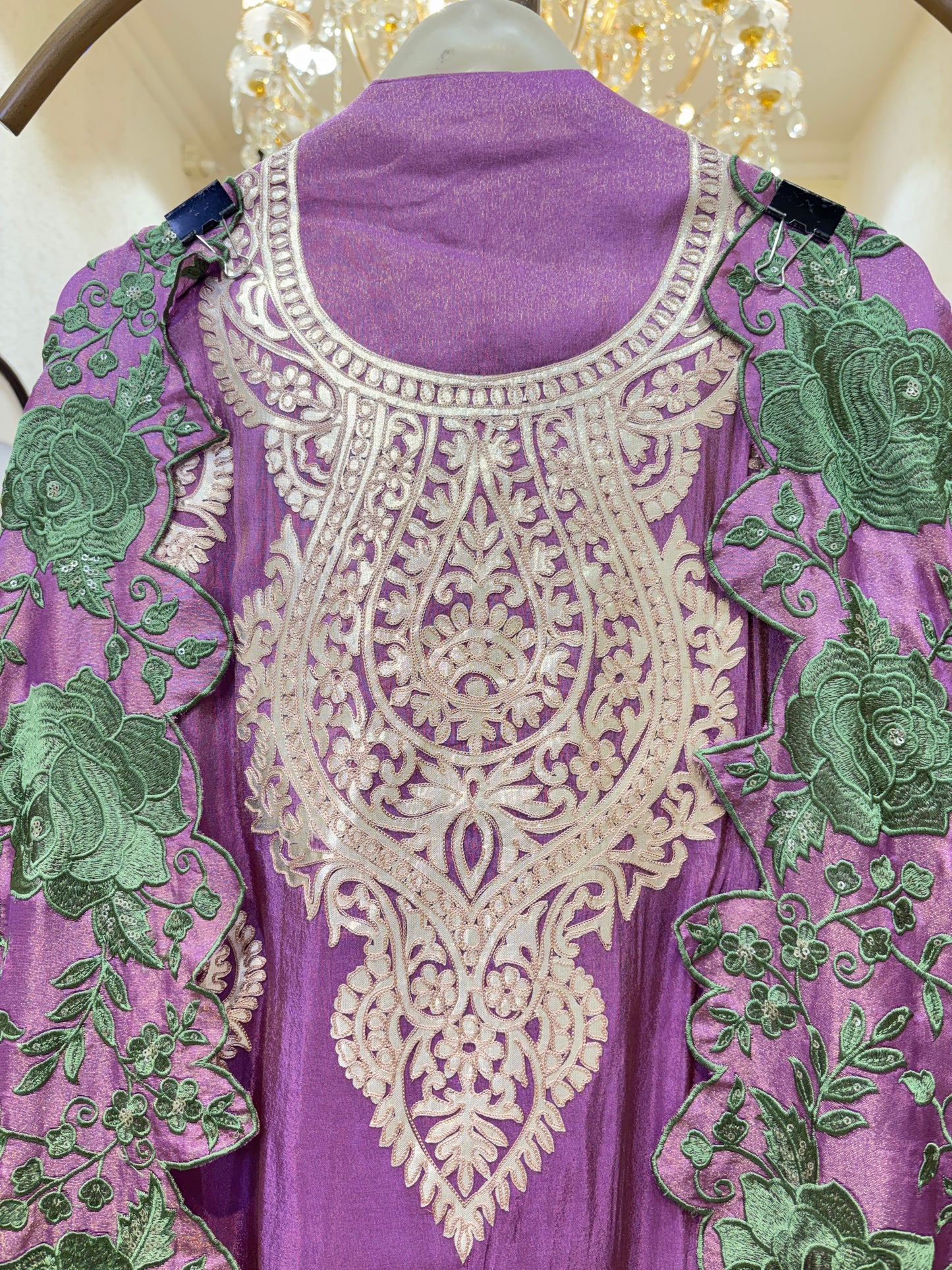 Zarina Royale Silk Suit