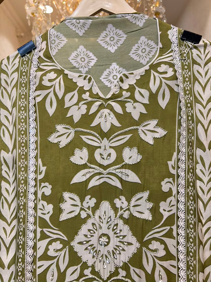 Elina Cutdana Bloom Suit (Green)